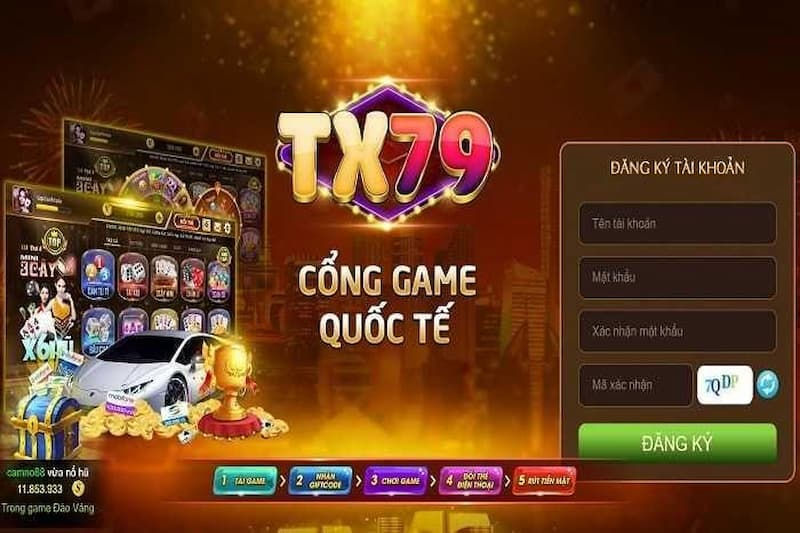 TX79 - Cổng game nổi tiếng nhất Việt Nam với thể loại game sổ số