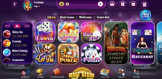 Giao dịch cổng game 
